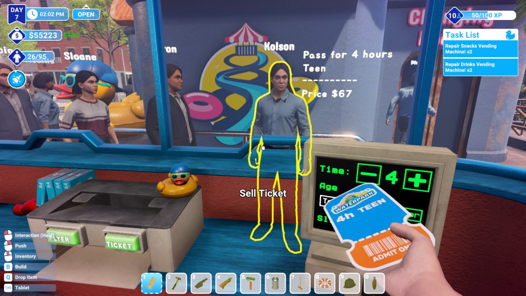 图片[2]-水上乐园模拟器/Waterpark Simulator-集游星软件站-专注优质游戏软件下载