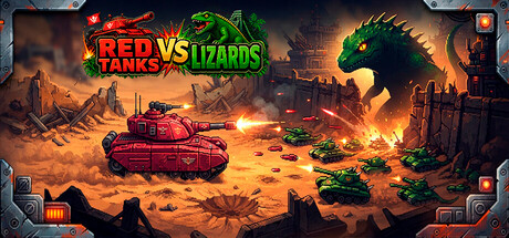 红色坦克vs蜥蜴/Red Tanks vs Lizard-集游星软件站